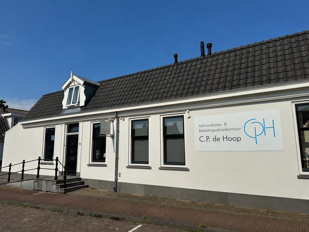 Kantoor van CP de Hoop aan de Voorstraat 2 in Kockengen